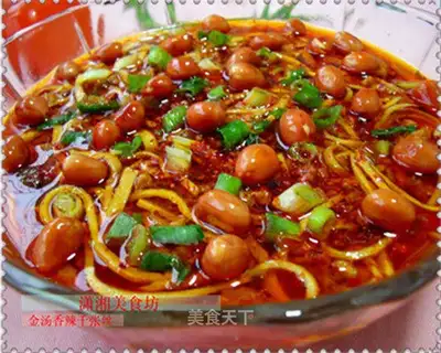 Golden Soup Spicy Thousand Sheets of Silk