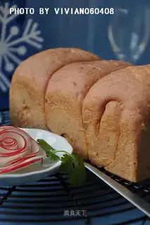 Purple potato toast