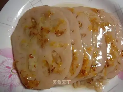 Osmanthus glutinous rice lotus root