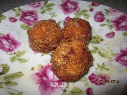 Chishi-flavored shrimp balls