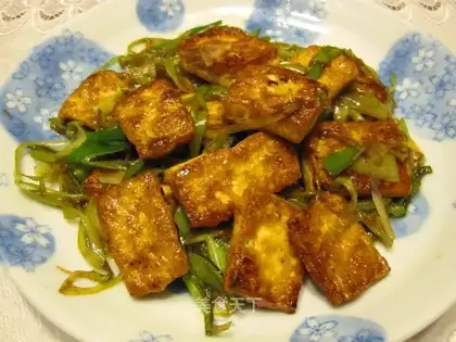 Pan-fried tofu