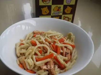 stir-fried udon
