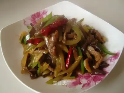 fish-flavored pork
