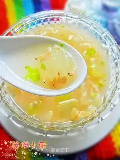 Winter melon and shrimp soup