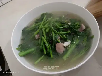 Duck kidney soup