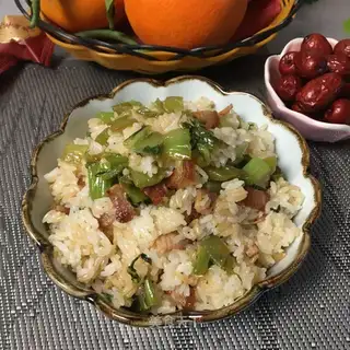 A mustard fried rice