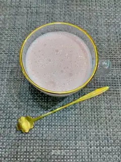 A milkshake