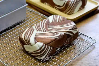 Zebra brick toast