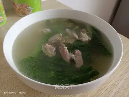 Scrawny mustard soup
