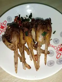 Pepper salt duck chin