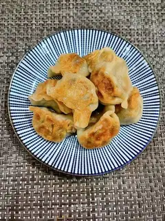 The veggie dumplings