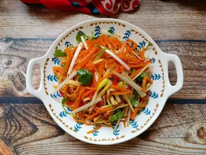 Carrot with a thousand silks