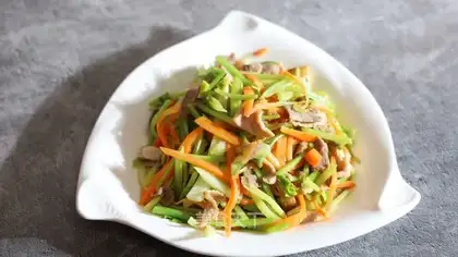 Scrawny celery