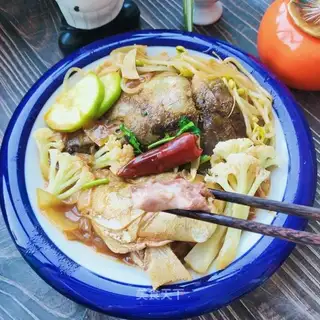 Vegetable fish head