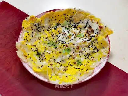 Onion omelet