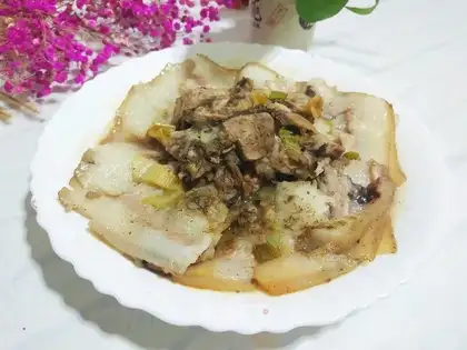 Steaming meat