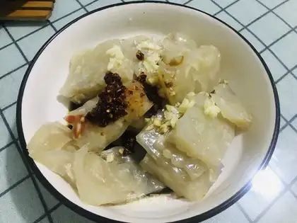 Pork skin