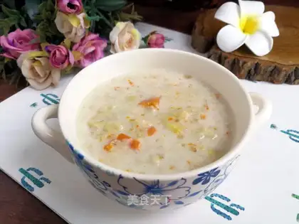 Pumpkin banana milk oatmeal