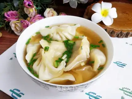 Pork mushroom dumplings