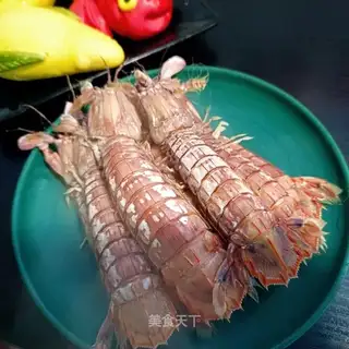 Skinned shrimp