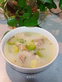 Roach and lamb soup
