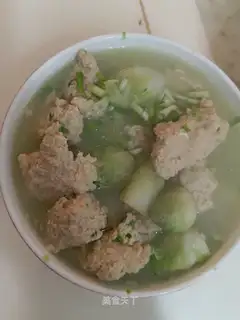 Porkball soup