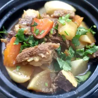 The radish stew