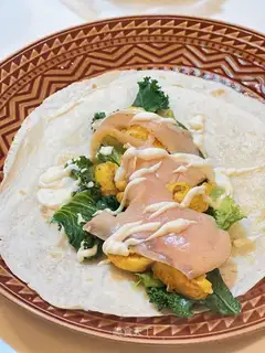 Samurai vegetable burrito