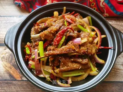 Dry pan lamb chops