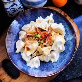 A lamb radish dumpling