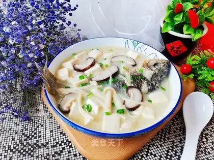 Tofu soup