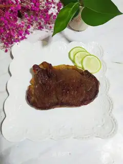 Fried cold steak