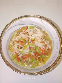 Fried sea mushrooms