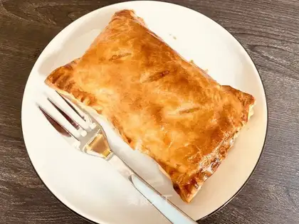 Baked apple pie