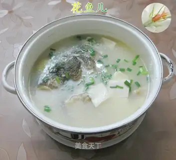 Fish tofu soup