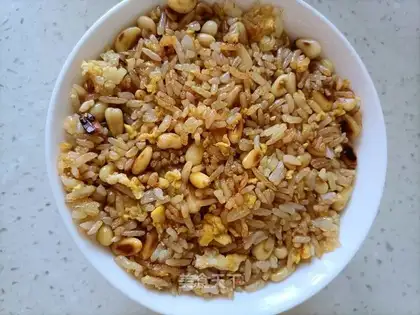 Pine egg fried rice