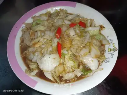 Hot cabbage
