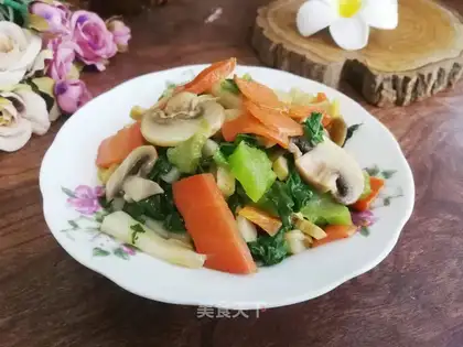 Fungus mustard fried pastries