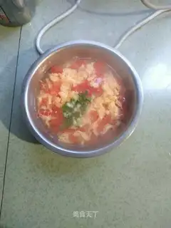 Tomato egg soup