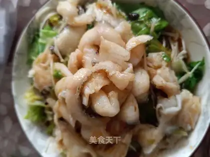 Vegetable blackfish