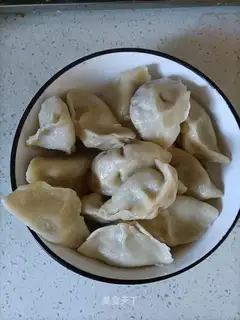 A lamb onion dumpling