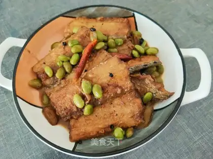 I'll burn the beans with fish