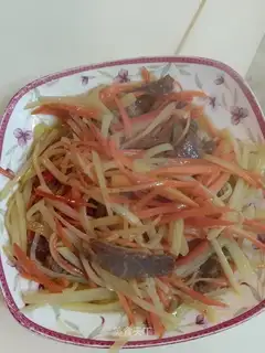 Beef and yellow silk