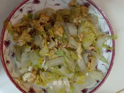 Eggs and cabbage