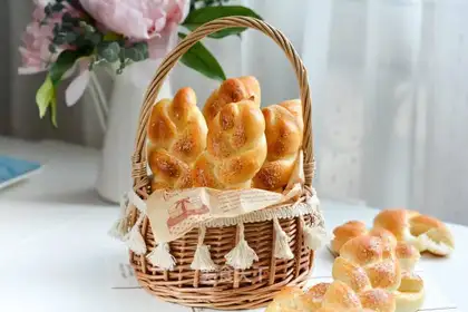 It's a braid milk bread