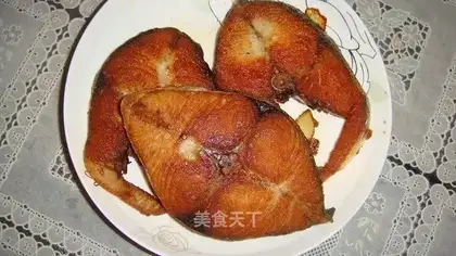 Fried horsefish