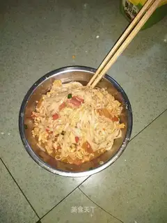 Tomato eggs for noodles
