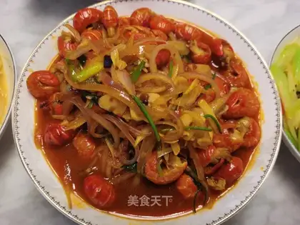 Home spicy lobster