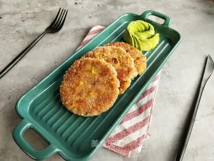 Corn chicken chops