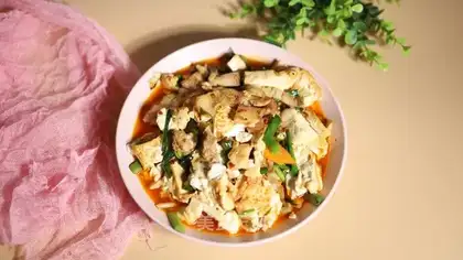 Five flowers and tofu